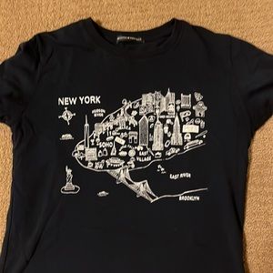 brandy melville new york shirt